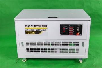 10KW靜音汽油發(fā)電機廣告車用