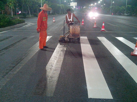 道路劃線施工